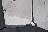 Abfallbeispiel für Betonbruch & Estrich (< 80 cm ohne Eisen)