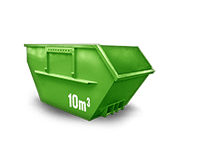 10 cbm Bauschutt Container